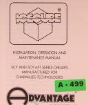 Advantage-Advantage SCY and SCY-APT SEries Charmilles Chiller Install Operations Maint Electricals Manual 1992-SCY-01